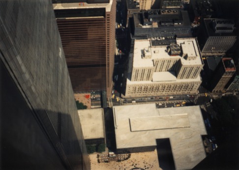 Looking down from the World Trade Center.